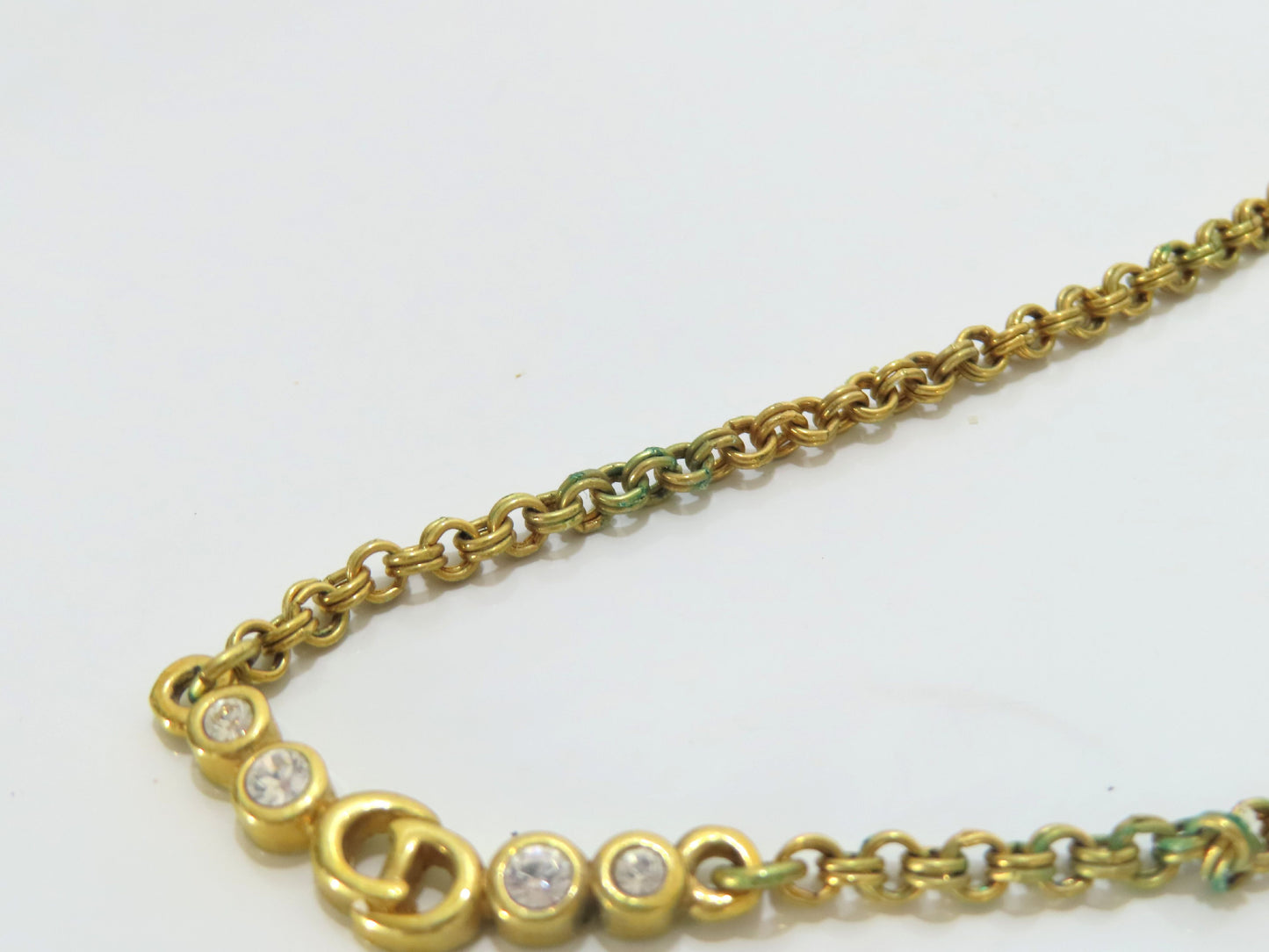 Dior CD Necklace GP Box Necklace