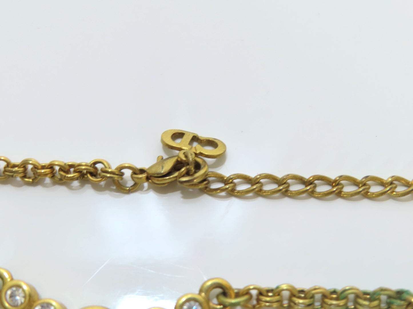 Dior CD Necklace GP Box Necklace