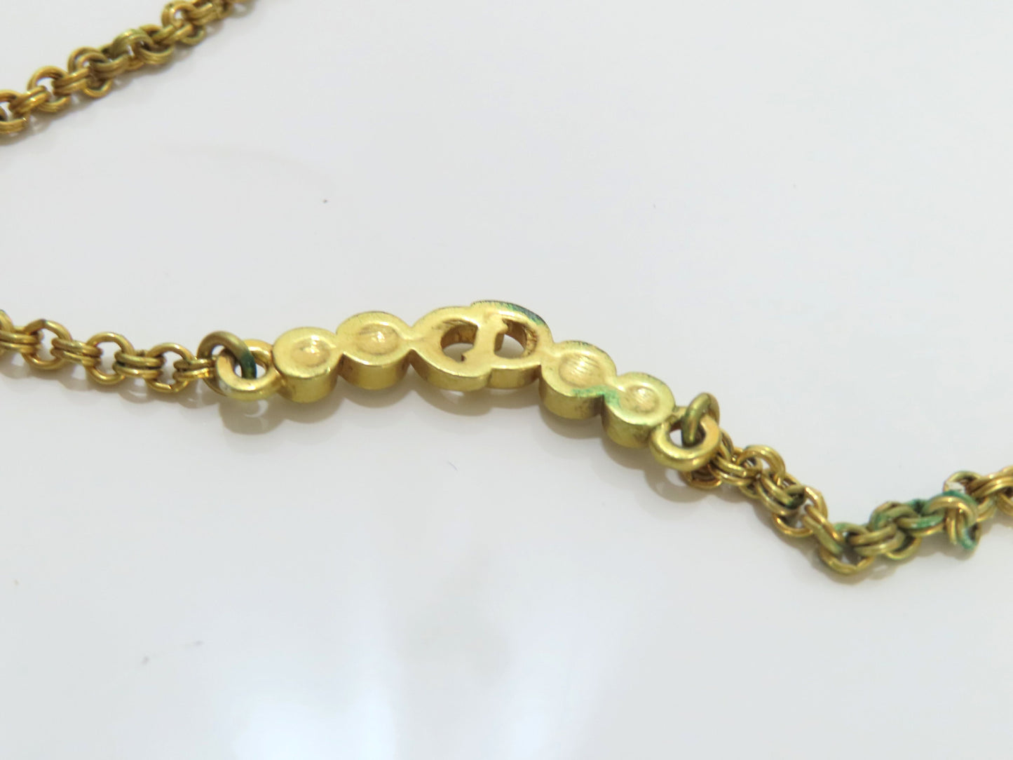 Dior CD Necklace GP Box Necklace