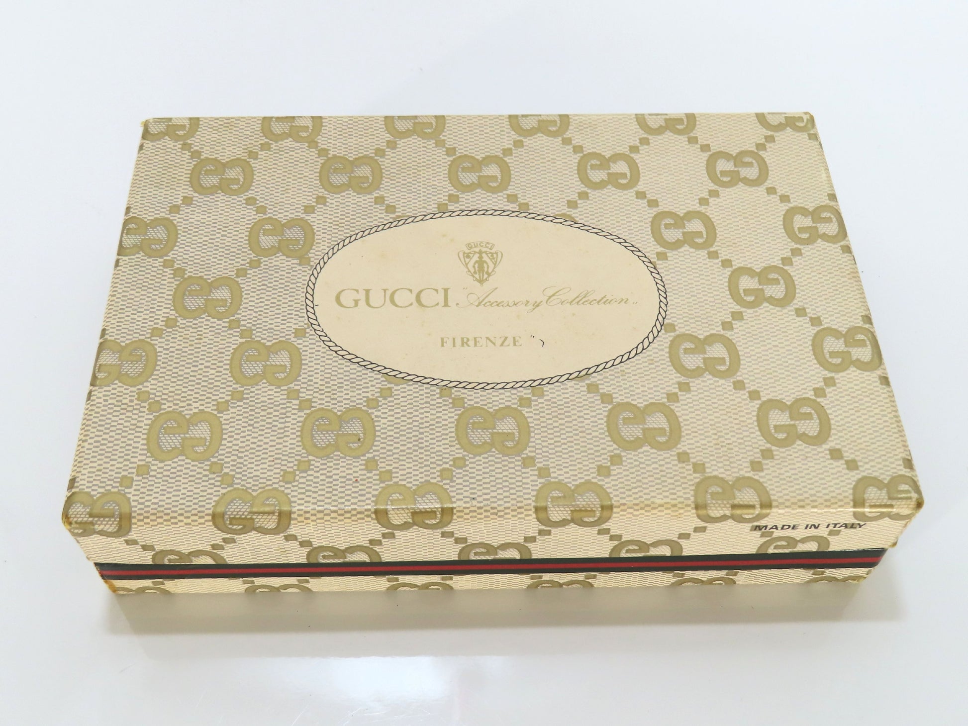 GUCCI GG Canvas Sherry Line Pouch Box Pouch