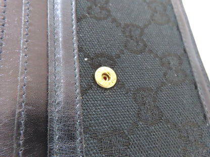 GUCCI GG Canvas Sherry Line Pouch Box Pouch