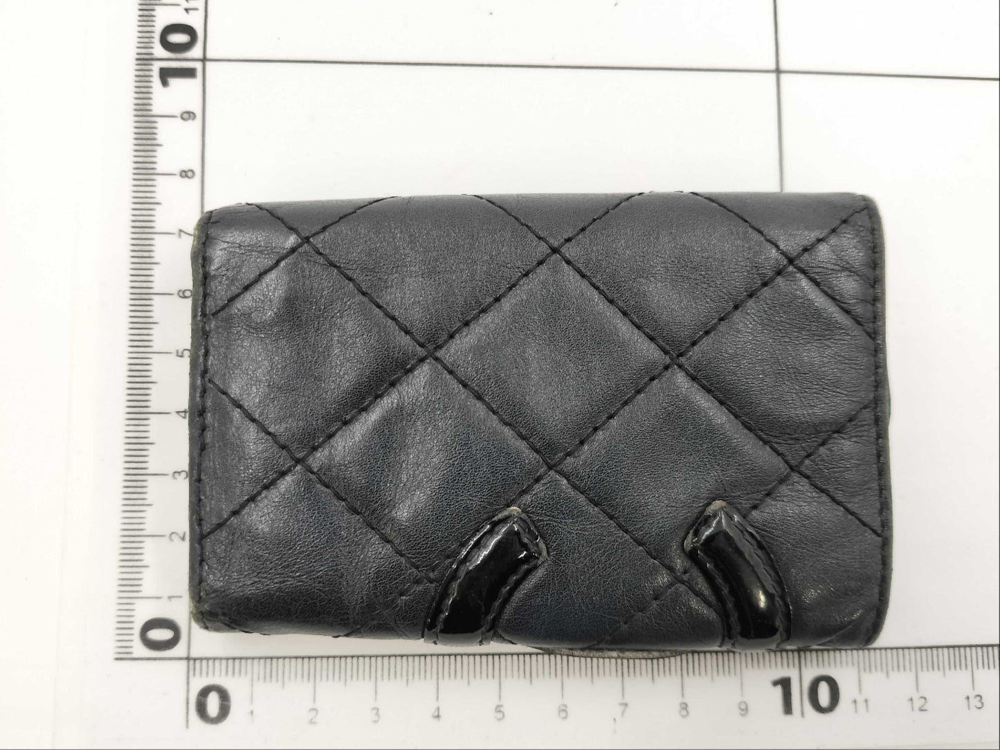 CHANEL Coco Mark Cambon Key Case with 3 Missing Stickers
