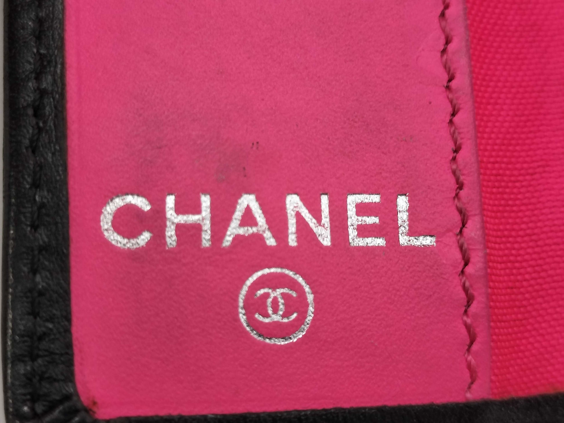 CHANEL Coco Mark Cambon Key Case with 3 Missing Stickers