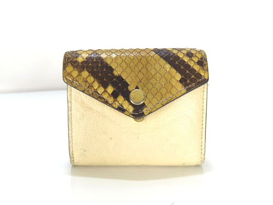 LOUIS VUITTON Louis Vuitton Python Portefeuille Zoe N96319/SP1179 Wallet with Box