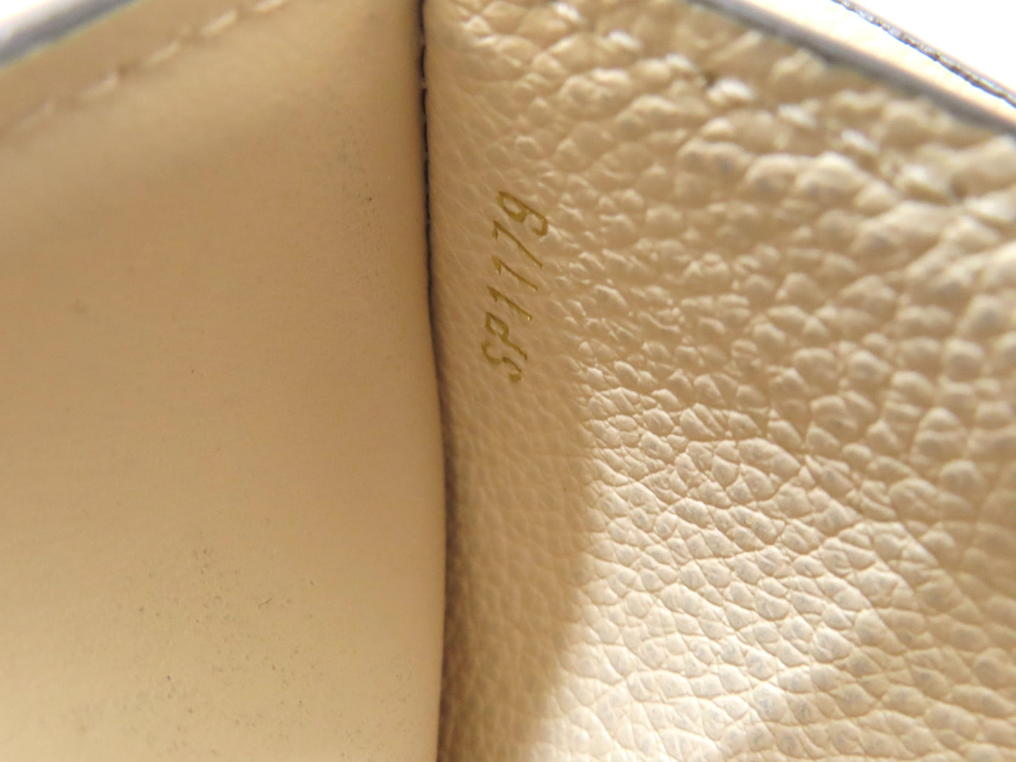 LOUIS VUITTON Louis Vuitton Python Portefeuille Zoe N96319/SP1179 Wallet with Box