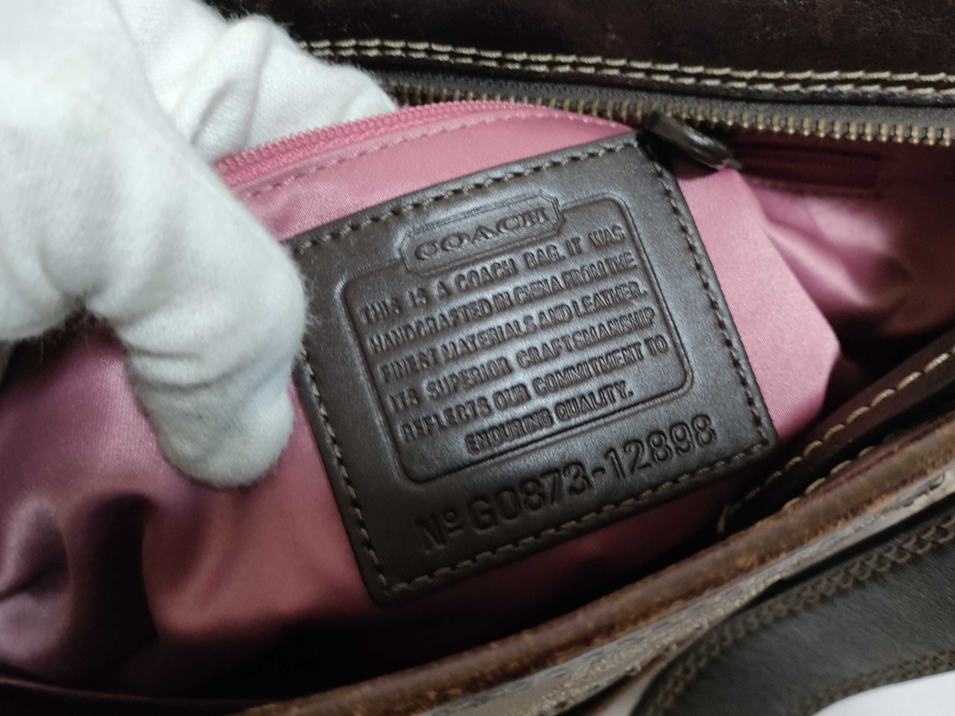 COACH Signature Shoulder Bag