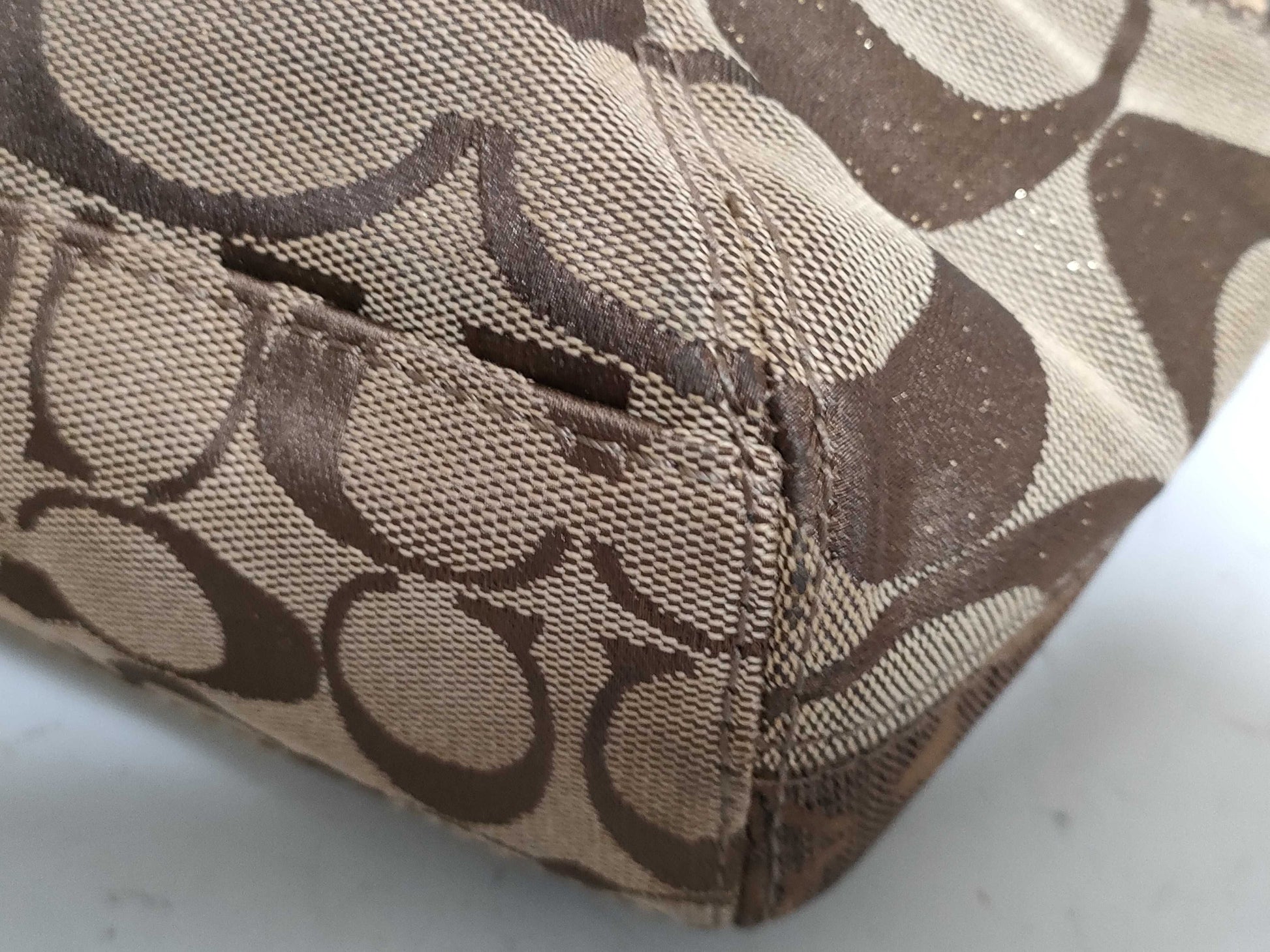 COACH Signature Shoulder Bag