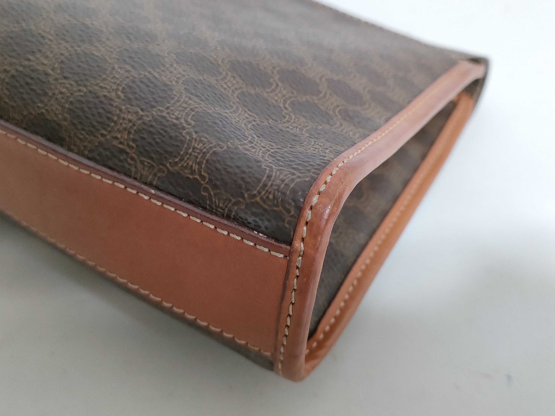 CELINE Macadam Clutch Bag Clutch Bag