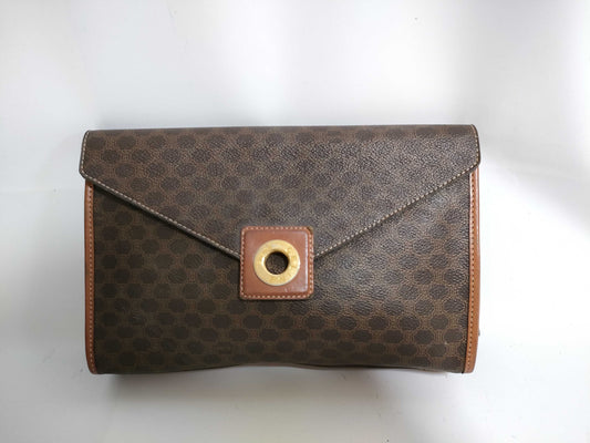 CELINE Macadam Clutch Bag Clutch Bag