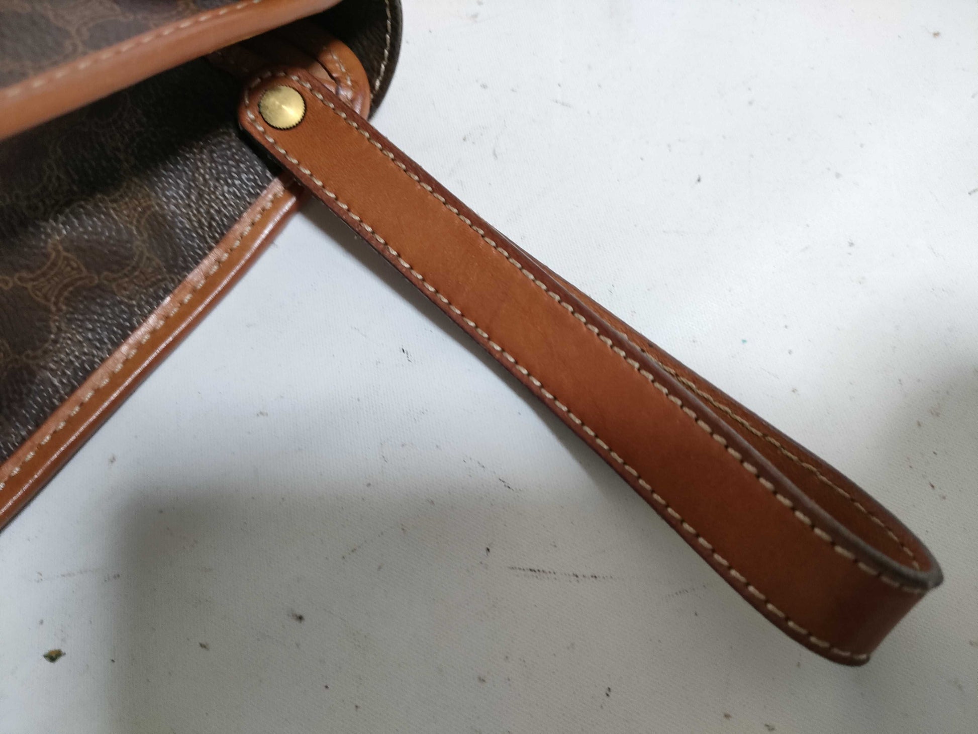 CELINE Macadam Clutch Bag Clutch Bag