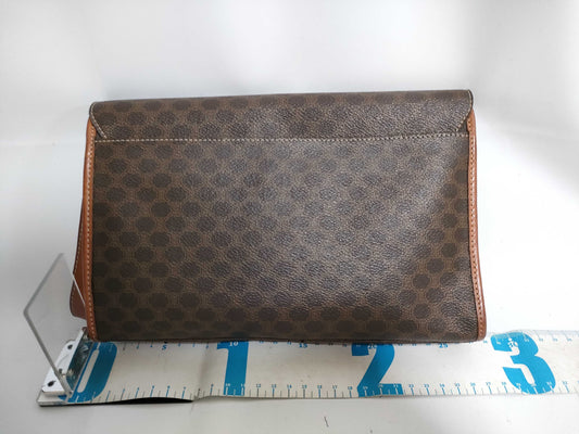 CELINE Macadam Clutch Bag Clutch Bag