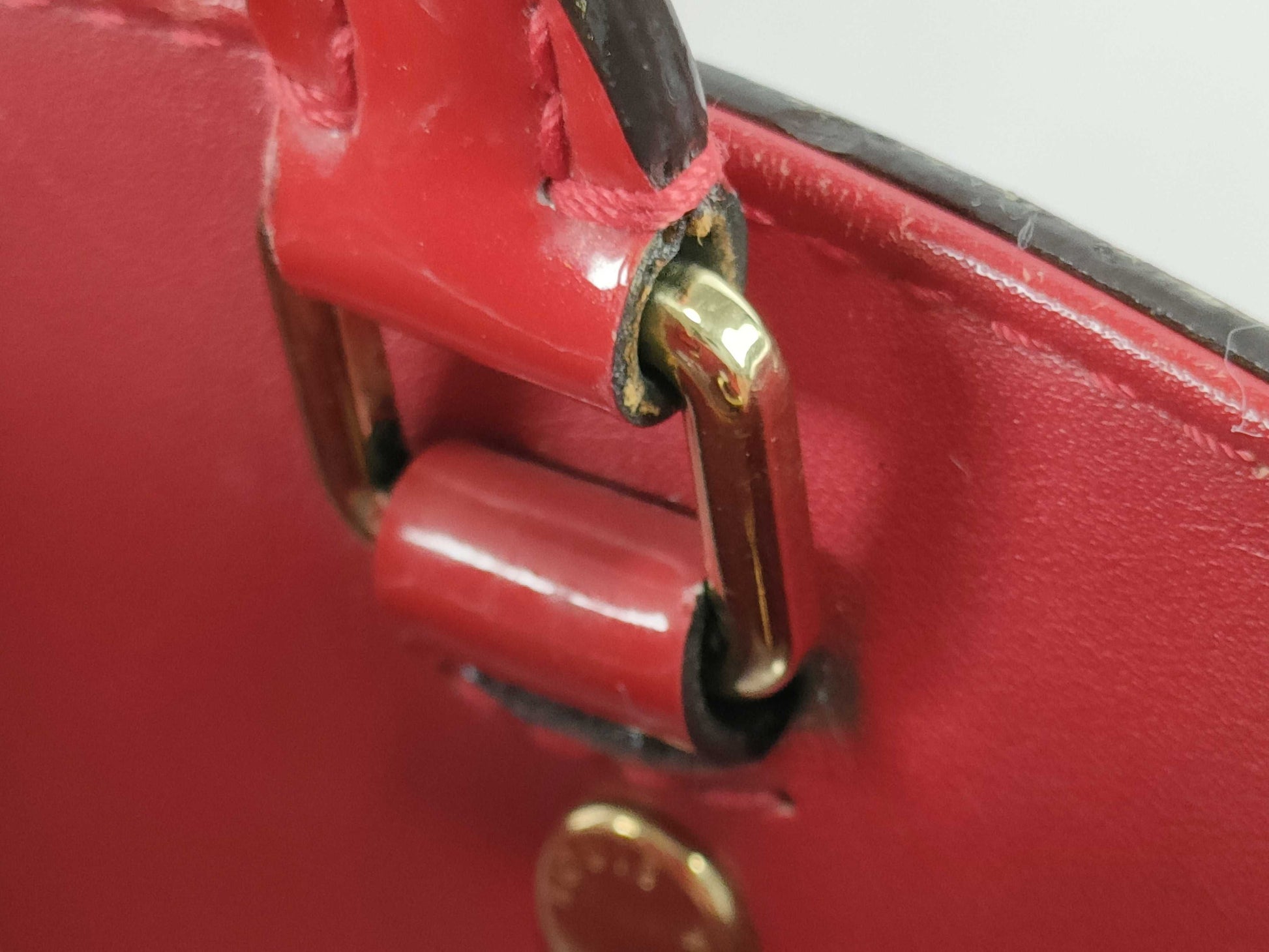 LOUIS VUITTON RFID Unverifiable CA 5104 Vernis LOUIS VUITTON Montaigne MM Handbag
