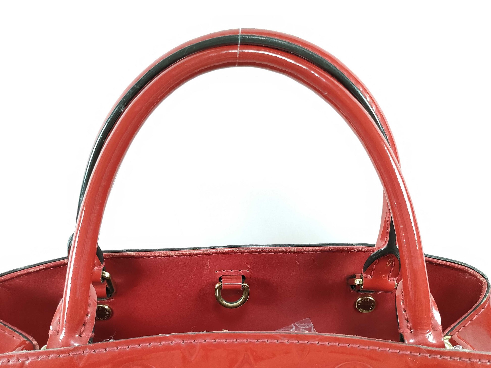 LOUIS VUITTON RFID Unverifiable CA 5104 Vernis LOUIS VUITTON Montaigne MM Handbag