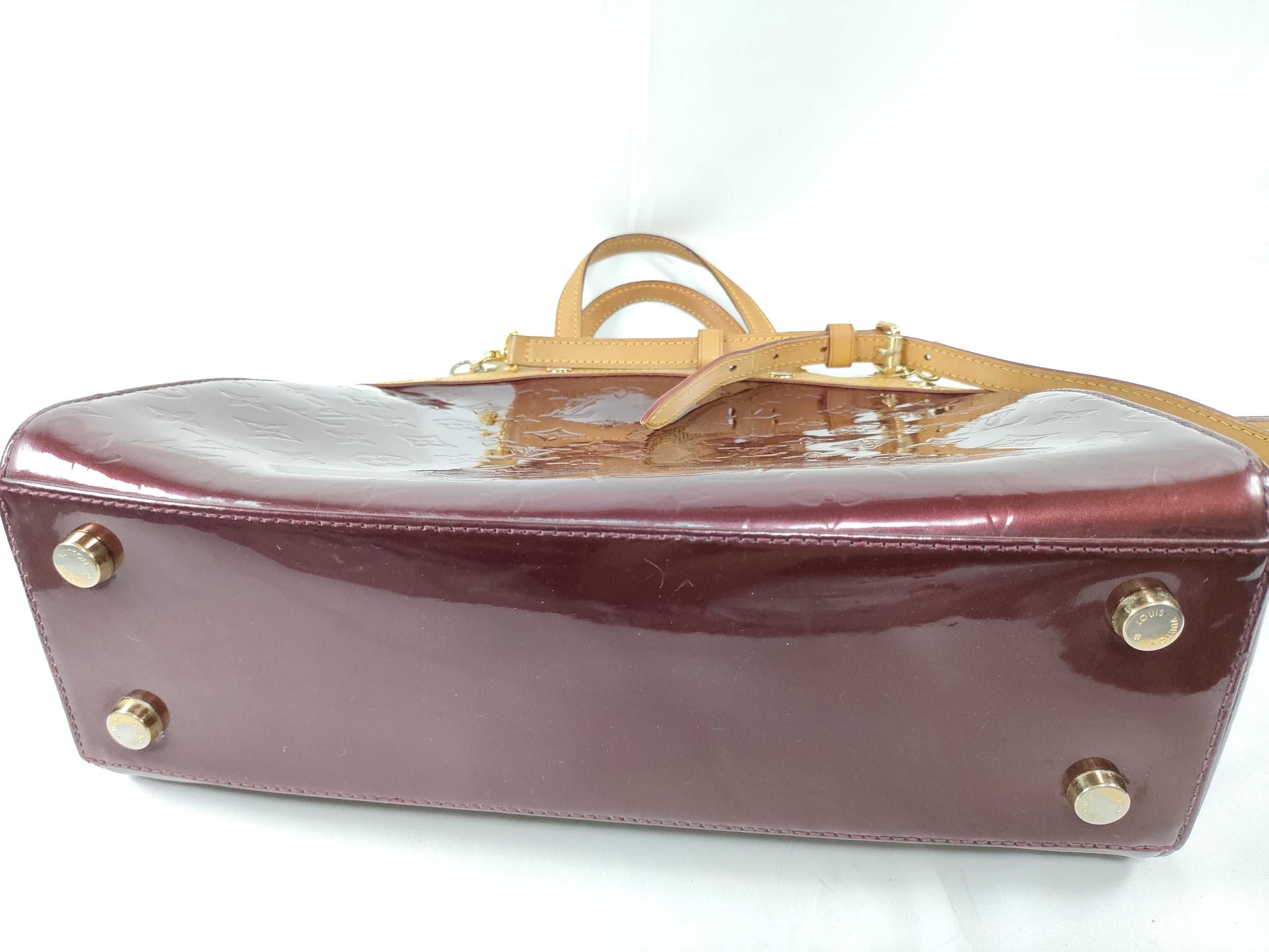 LOUIS VUITTON RFID Unverified DR 3172 Vernis LOUIS VUITTON Blair MM Handbag