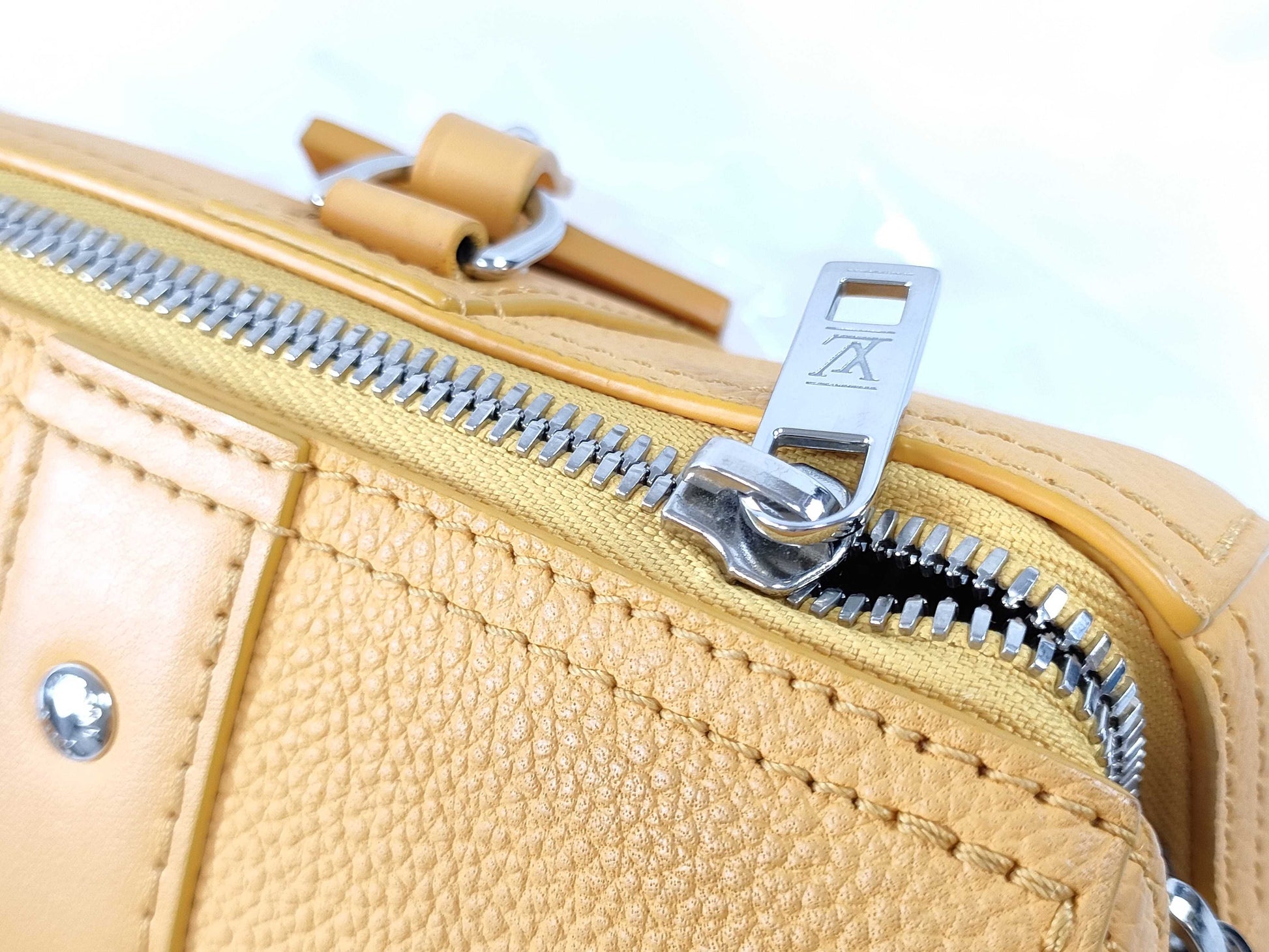 LOUIS VUITTON RFID Verified, Serial Number Unverifiable, Epi Louis Vuitton City Keepall Handbag