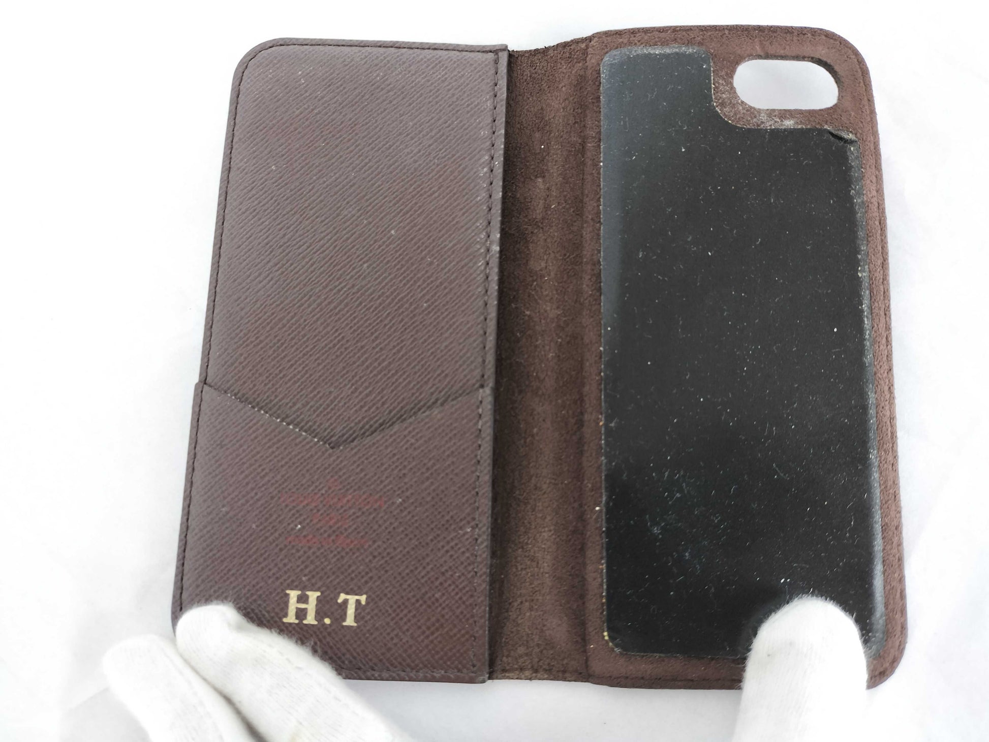 LOUIS VUITTON BC4107 Damier LOUIS VUITTON iPhone 7 Folio Other Accessories