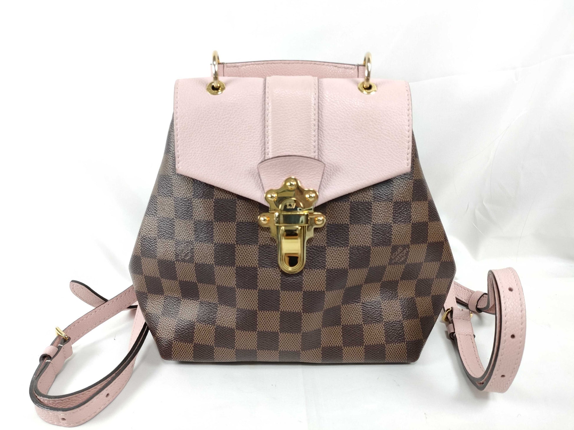 LOUIS VUITTON RFID Verified SR 2148 Damier Clapton BKPK Backpack