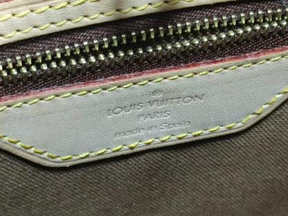 LOUIS VUITTON RFID Unverified CA 0055 Monogram LOUIS VUITTON Batignolles Verte Tote Bag