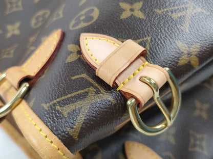 LOUIS VUITTON RFID Unverified CA 0055 Monogram LOUIS VUITTON Batignolles Verte Tote Bag