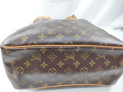 LOUIS VUITTON RFID Unverified CA 0055 Monogram LOUIS VUITTON Batignolles Verte Tote Bag