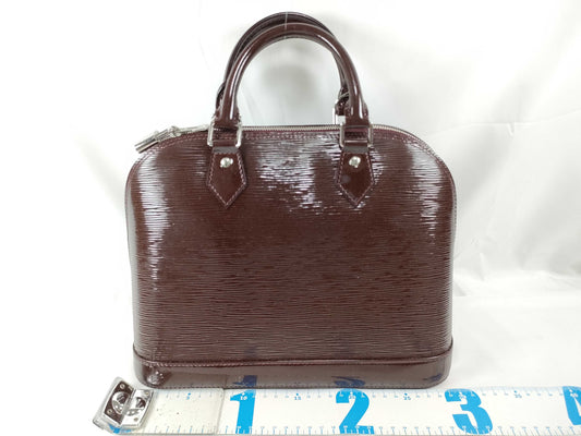 LOUIS VUITTON RFID Unverifiable FL 2142 Epi Louis Vuitton Alma Handbag