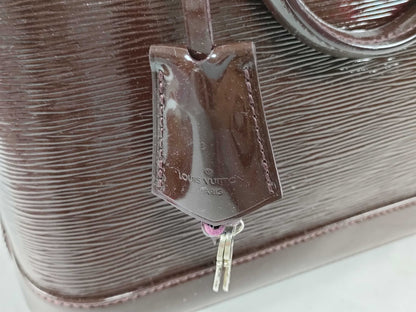 LOUIS VUITTON RFID Unverifiable FL 2142 Epi Louis Vuitton Alma Handbag