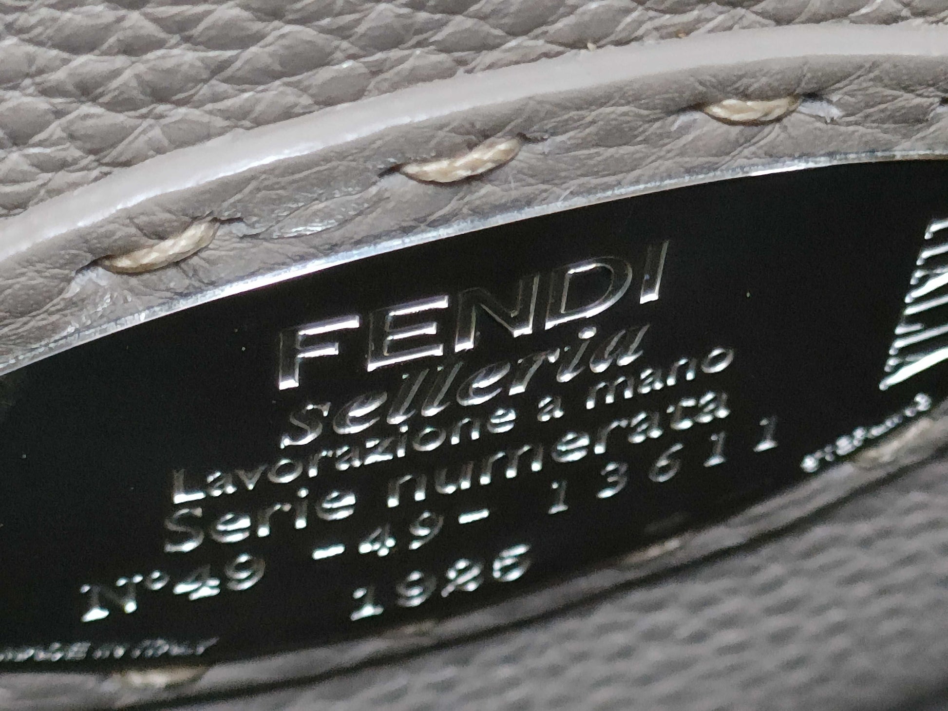 FENDI FENDI Peekaboo Selleria Handbag