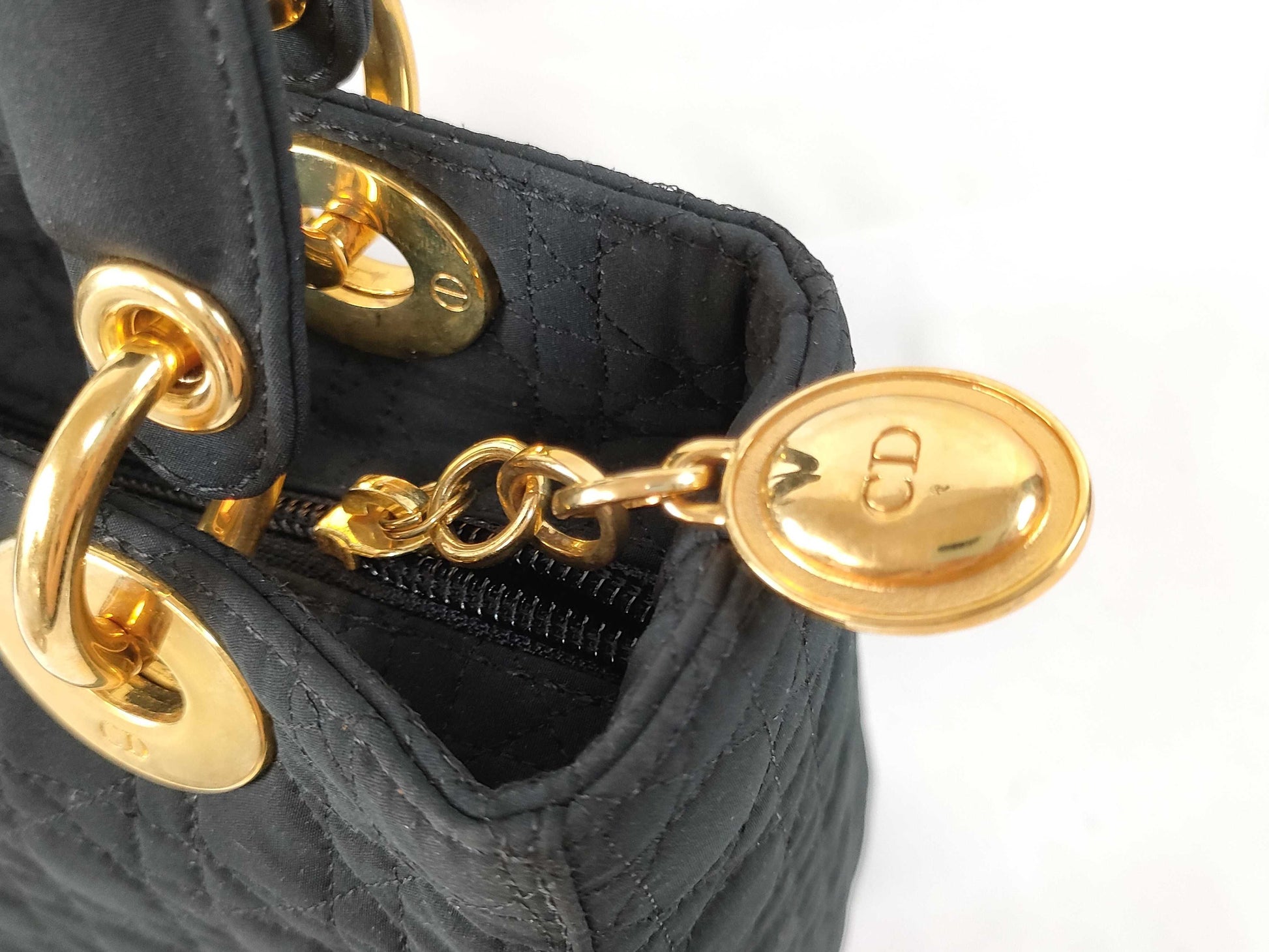 Dior Christian Dior Lady Dior Midi Handbag