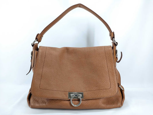 Salvatore Ferragamo Gancini Ferragamo Gancini Shoulder Bag