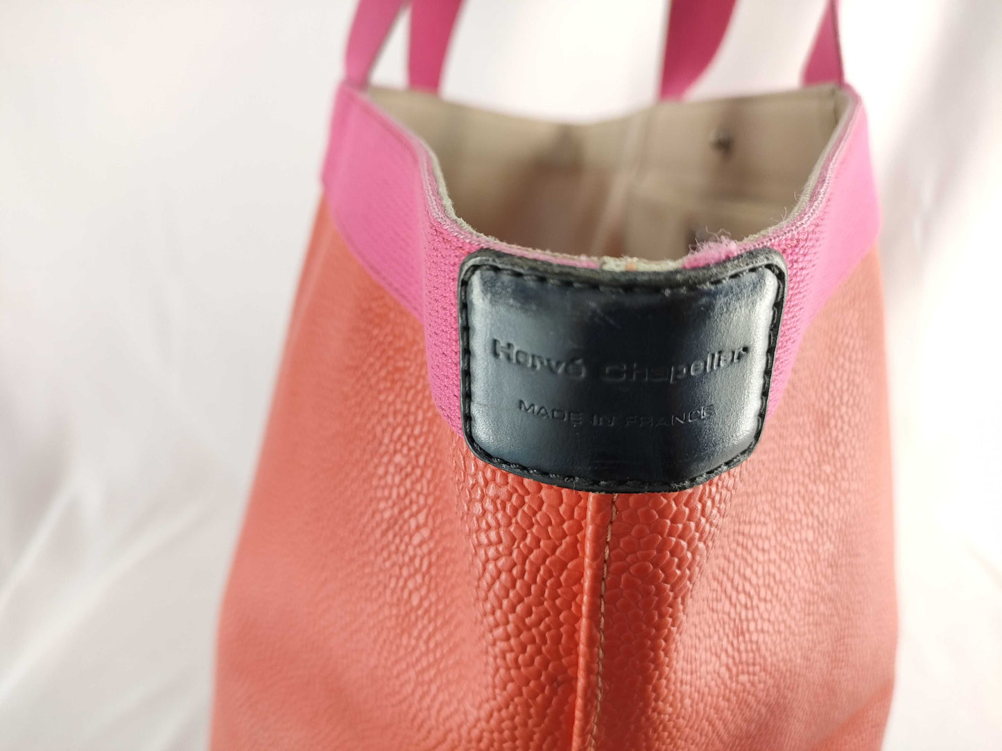 Herve Chapelier GP Line Boat-Shaped Tote Bag