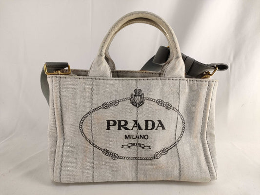 PRADA Canapa 2-way tote bag