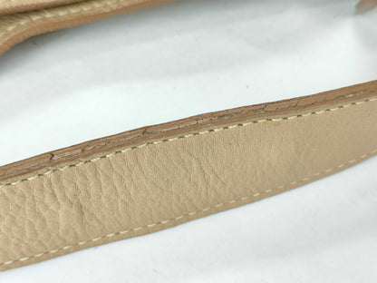 PRADA Vitello One-Shoulder Beige Shoulder Bag
