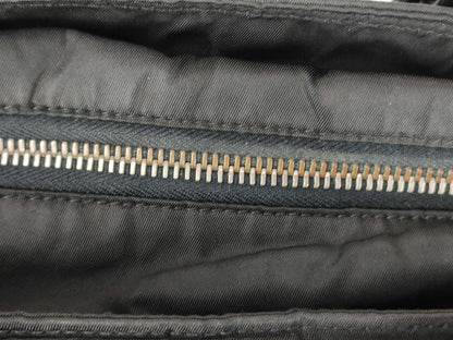 PRADA nylon Prada nylon calfskin black handbag