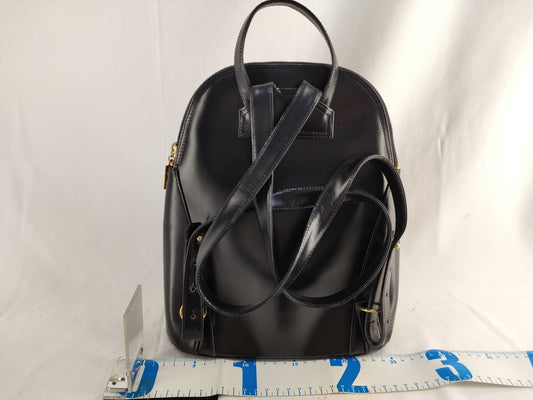SAINT LAURENT Yves Saint Laurent Calfskin Backpack Black