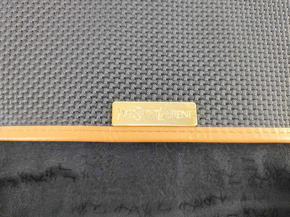 SAINT LAURENT Yves Saint Laurent Triangle Logo Shoulder Bag