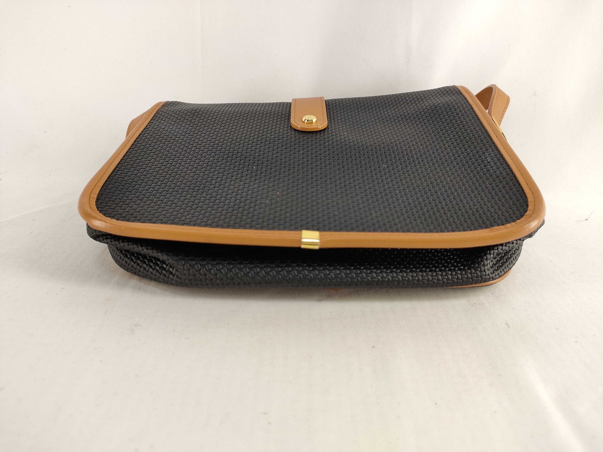 SAINT LAURENT Yves Saint Laurent Triangle Logo Shoulder Bag