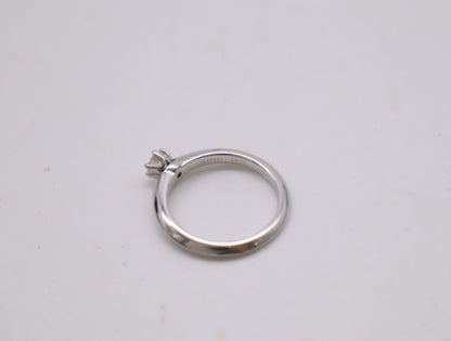 Tiffany & Co. Solitaire D0.20ct PT950 3.3g Ring 