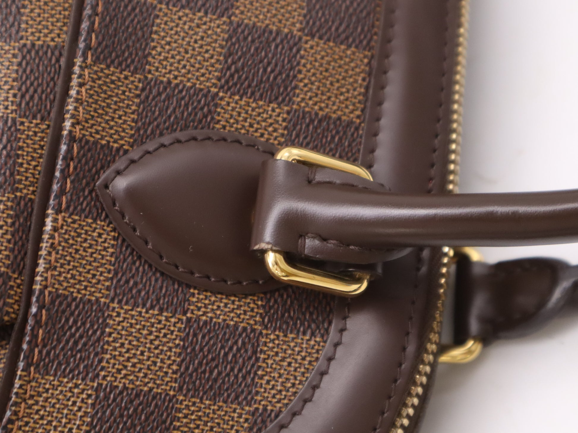 LOUIS VUITTON N51997 Damier Trevi PM Handbag with Shoulder Strap