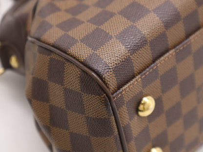 LOUIS VUITTON N51997 Damier Trevi PM Handbag with Shoulder Strap