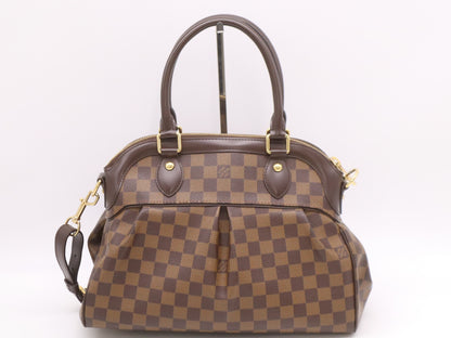 LOUIS VUITTON N51997 Damier Trevi PM Handbag with Shoulder Strap
