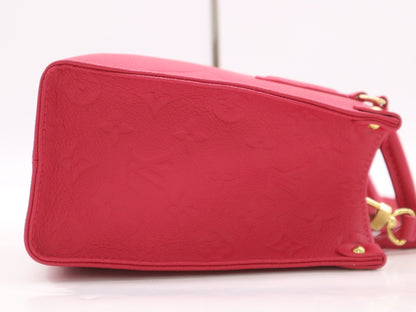 LOUIS VUITTON M45660 Empreinte On the Go PM Freesia Handbag RFID Verified