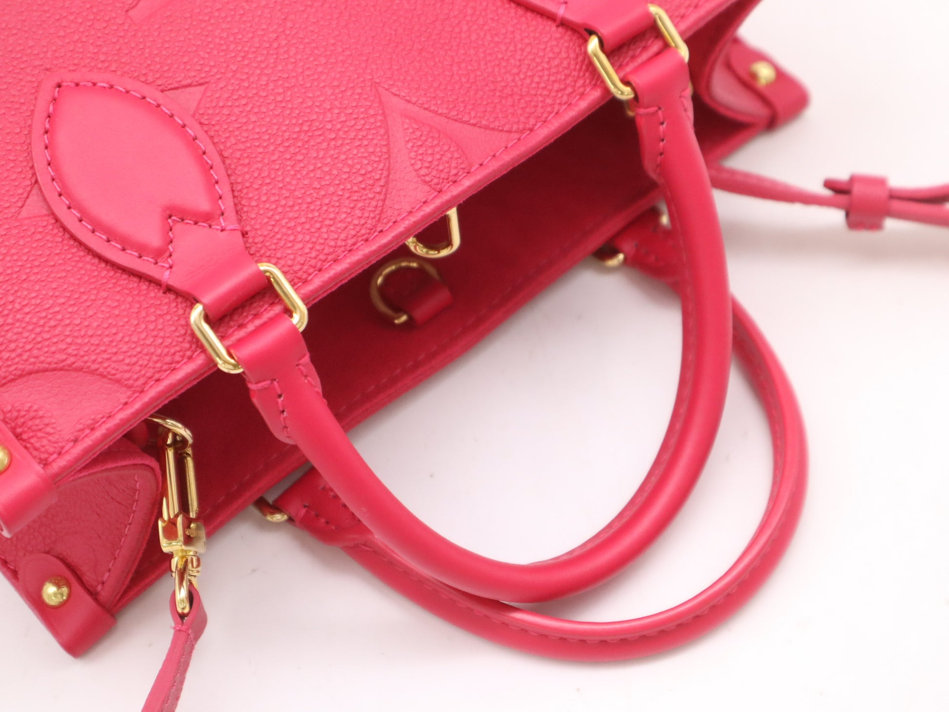 LOUIS VUITTON M45660 Empreinte On the Go PM Freesia Handbag RFID Verified