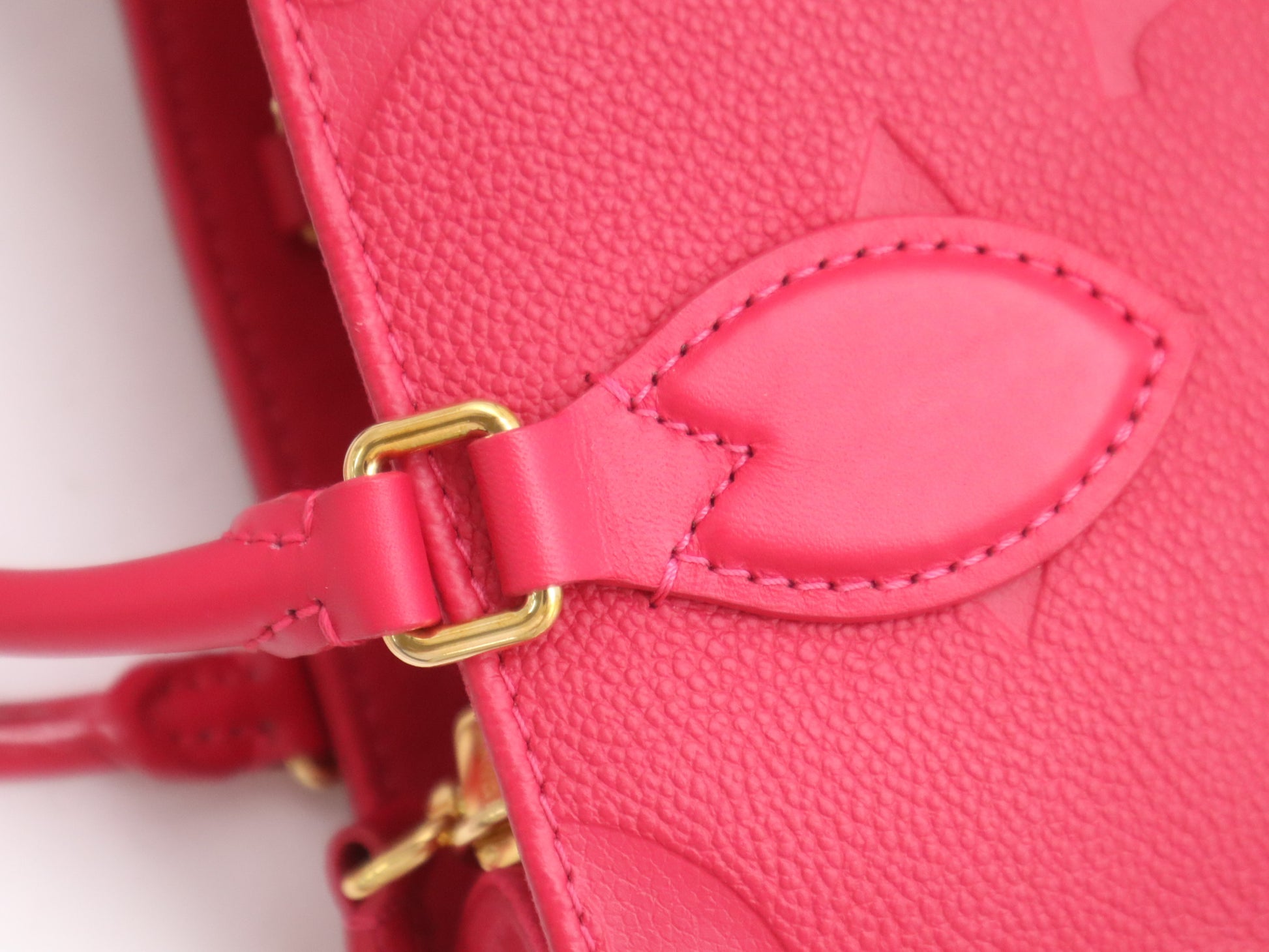 LOUIS VUITTON M45660 Empreinte On the Go PM Freesia Handbag RFID Verified