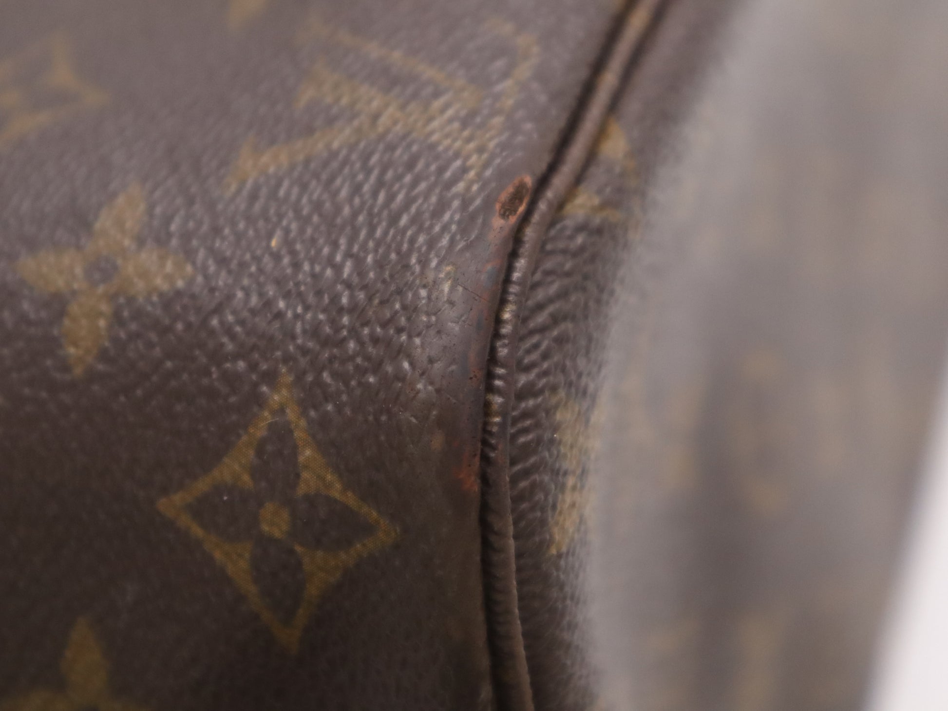 LOUIS VUITTON M40156 Monogram Neverfull MM Old Model Tote Bag