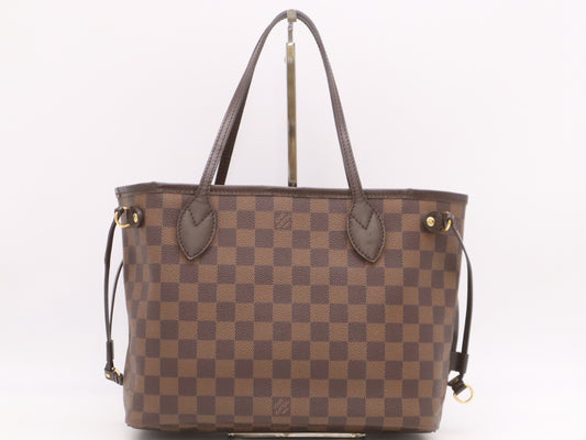 LOUIS VUITTON N51109 Damier Neverfull PM Old Model Tote Bag