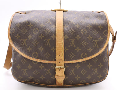 LOUIS VUITTON M42254 Monogram Saumur 35 Shoulder Bag