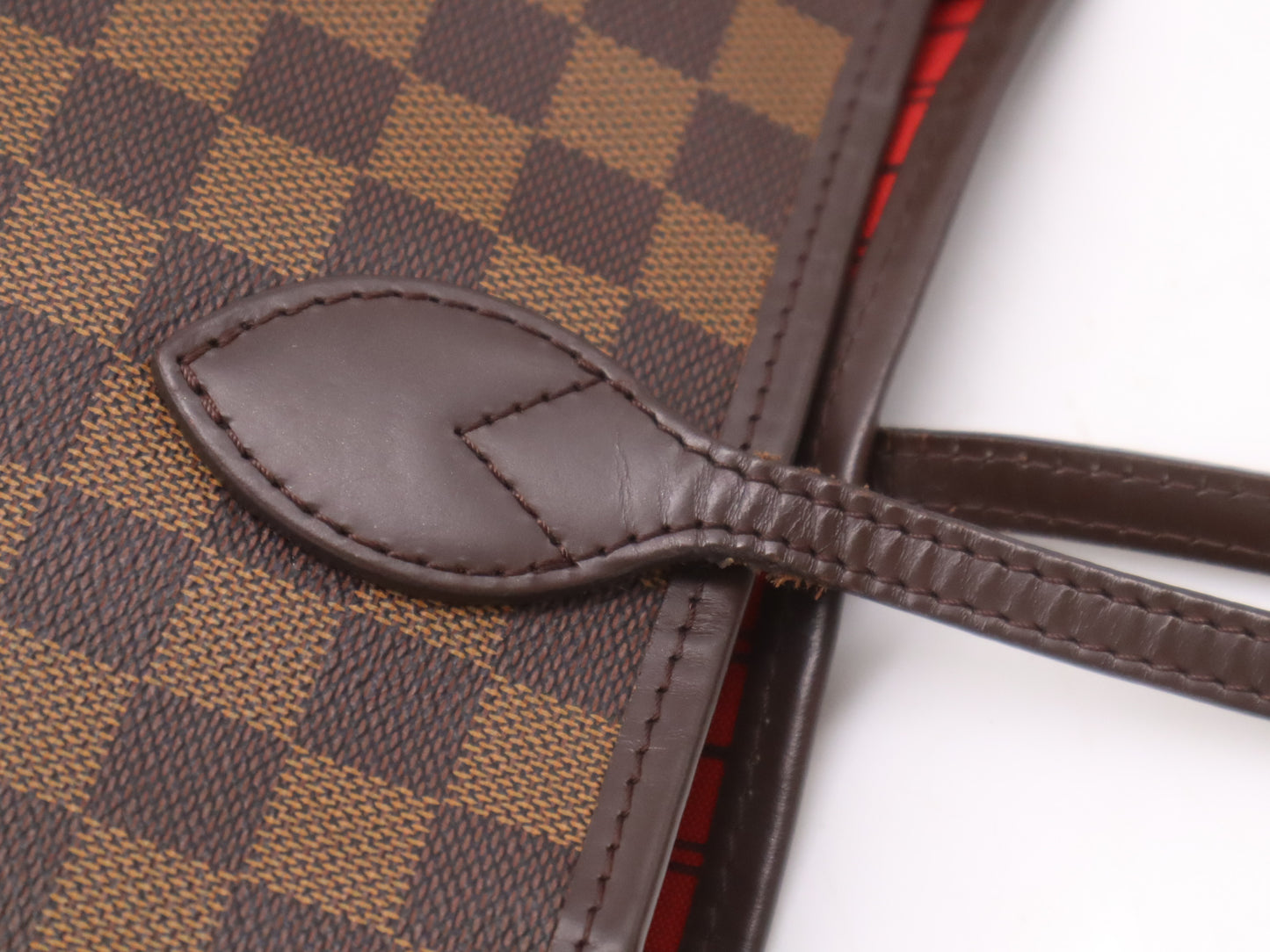 LOUIS VUITTON N40599 Damier Neverfull MM Tote Bag with Pouch and Dust Bag