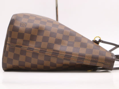 LOUIS VUITTON N40599 Damier Neverfull MM Tote Bag with Pouch and Dust Bag