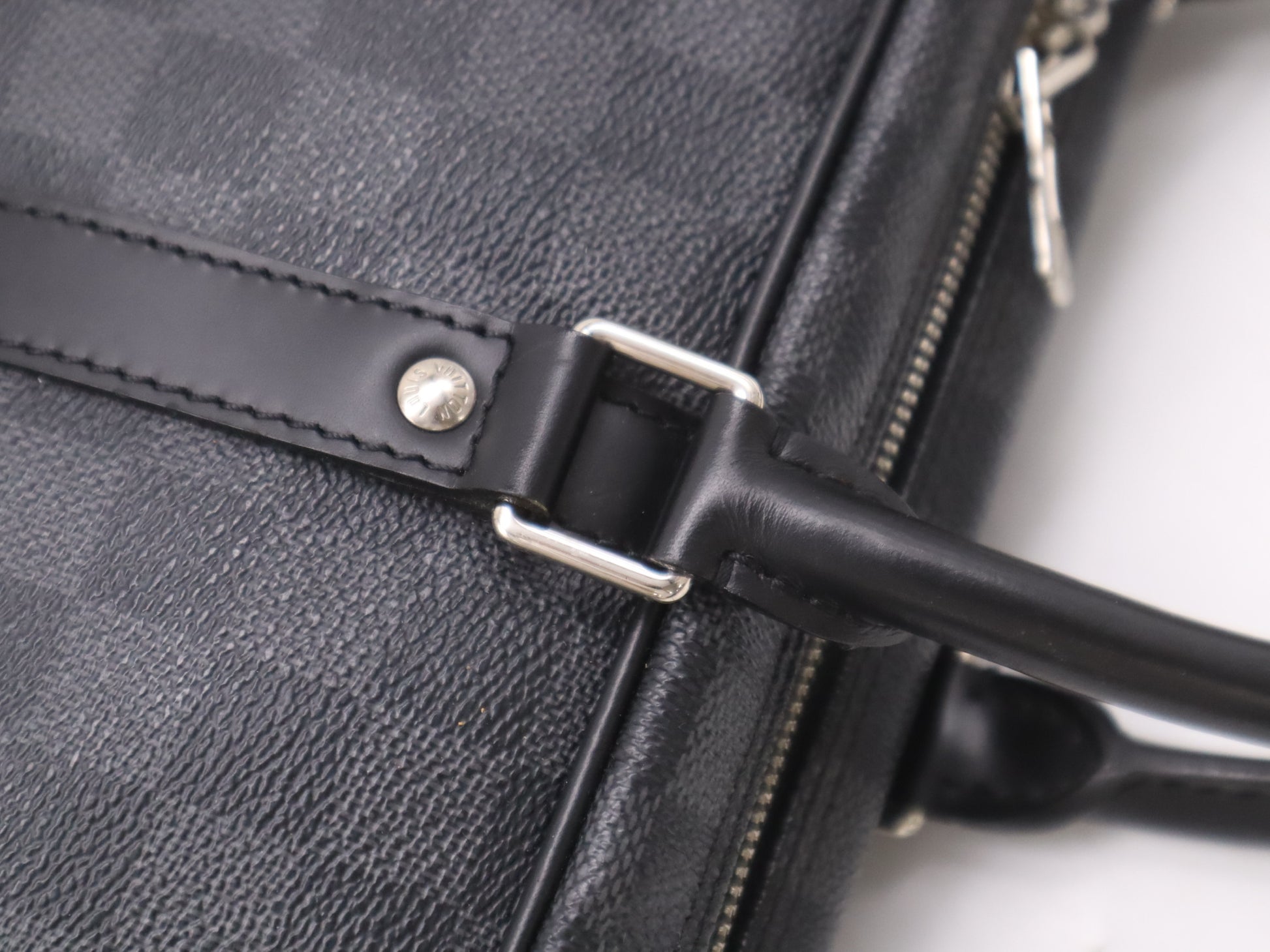 LOUIS VUITTON N41125 Graphite Porte Document Voyage Business Bag