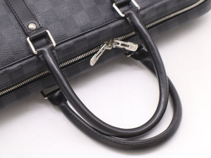 LOUIS VUITTON N41125 Graphite Porte Document Voyage Business Bag